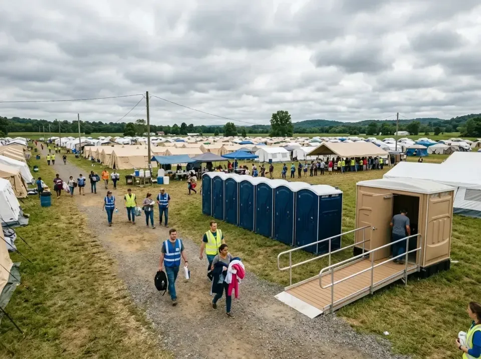 disaster-relief-camp-restrooms-010 — frequently asked questions, Dumpster & Portable Bathrooms Rental in Granby, MO